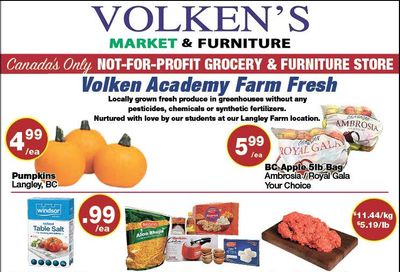 Volken's Market & Furniture Flyer October 19 to 25
