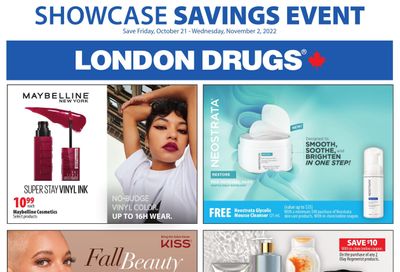 London Drugs Showcase Savings Flyer October 21 to November 2