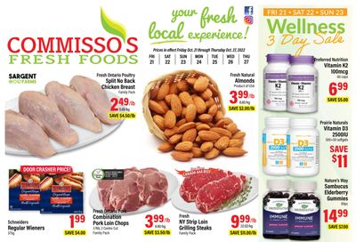 Commisso's Fresh Foods Flyer October 21 to 27