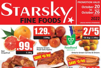 Starsky Foods Flyer October 20 to 26