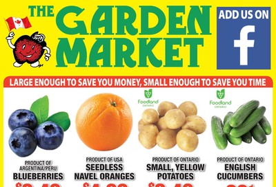 The Garden Market Flyer April 17 to 23