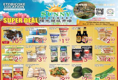 Sunny Foodmart (Etobicoke) Flyer October 21 to 27