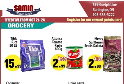Samir Supermarket Flyer October 21 to 24