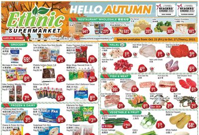 Ethnic Supermarket (Guelph) Flyer October 21 to 27