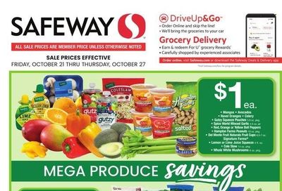 Safeway (MD, VA) Weekly Ad Flyer Specials October 21 to October 27, 2022