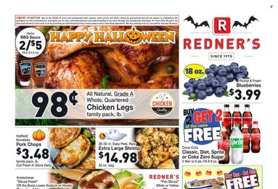 Redner's Markets (DE, MD, PA) Weekly Ad Flyer Specials October 20 to October 26, 2022