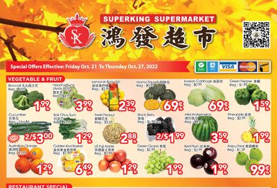 Superking Supermarket (North York) Flyer October 21 to 27