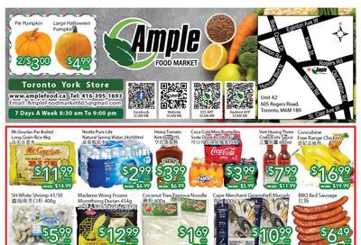 Ample Food Market (North York) Flyer October 21 to 27