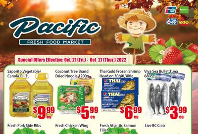 Pacific Fresh Food Market (North York) Flyer October 21 to 27