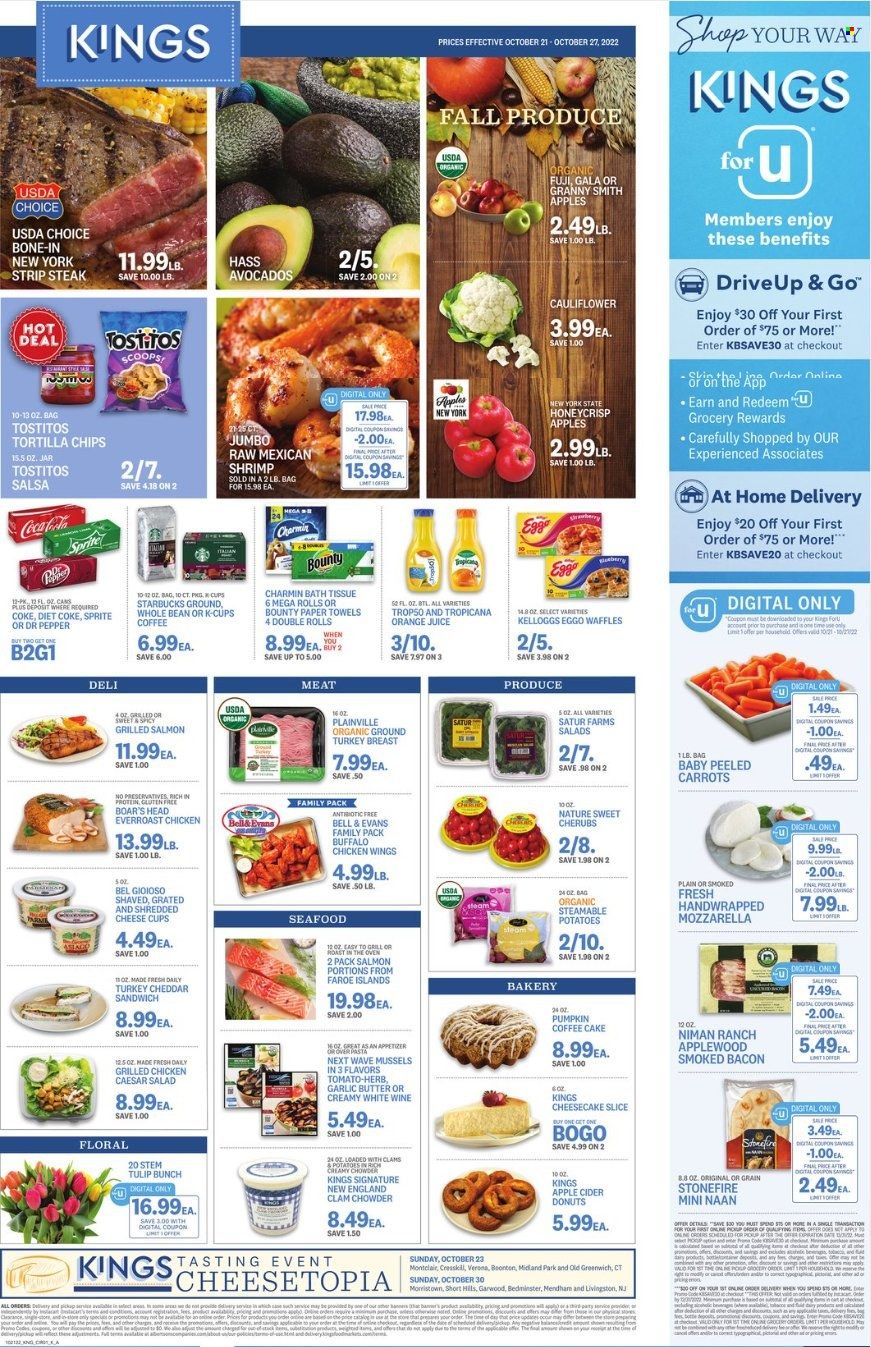 Kings Food Markets (CT, NJ, NY) Weekly Ad Flyer Specials October 21 to October 27, 2022