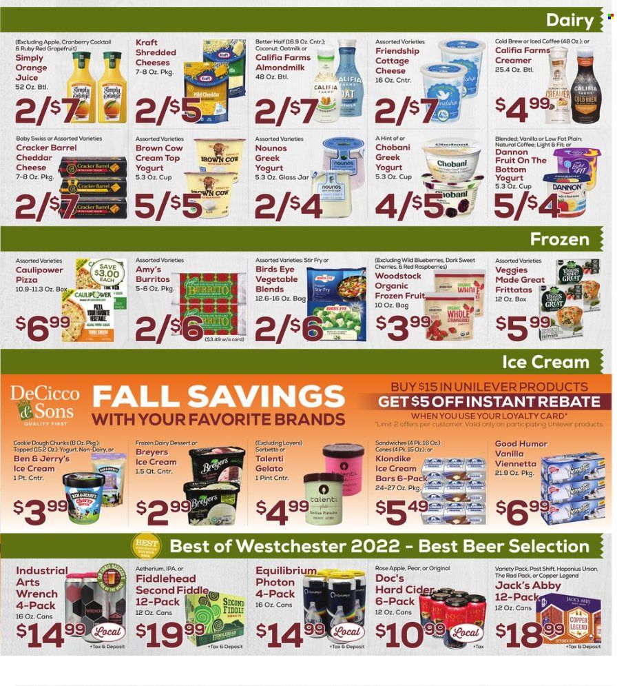 DeCicco & Sons (NY) Weekly Ad Flyer Specials October 21 to October 27, 2022