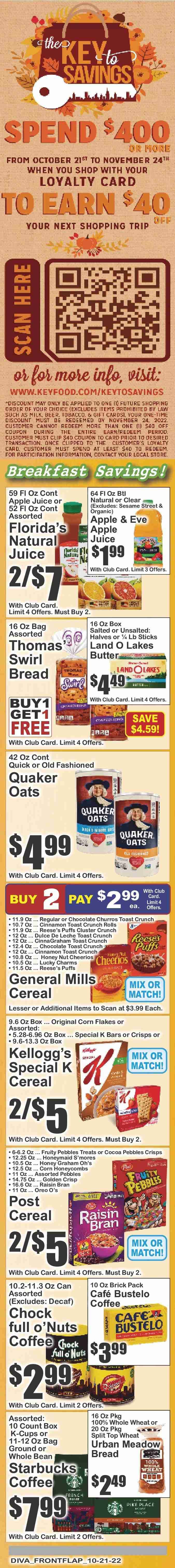 Brooklyn Fare (NY) Weekly Ad Flyer Specials October 21 to October 27, 2022