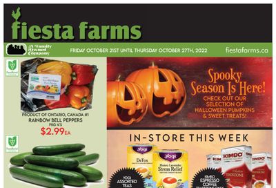 Fiesta Farms Flyer October 21 to 27