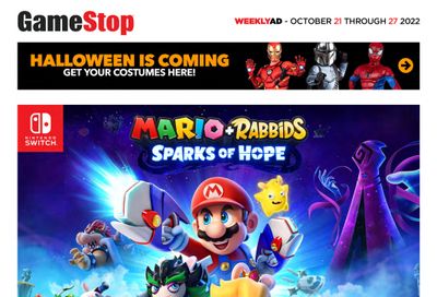 GameStop Flyer October 21 to 27