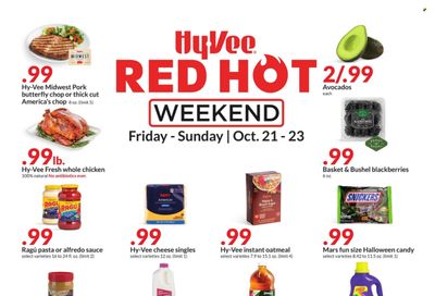 Hy-Vee (IA, IL, MN, MO, SD) Weekly Ad Flyer Specials October 21 to October 23, 2022