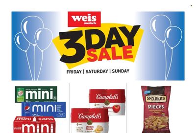 Weis (MD, NY, PA) Weekly Ad Flyer Specials October 21 to October 23, 2022