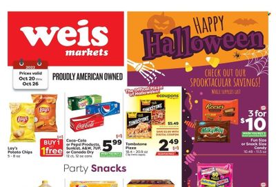 Weis (MD, NY, PA) Weekly Ad Flyer Specials October 20 to October 26, 2022