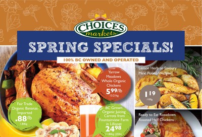 Choices Market Flyer April 16 to 22