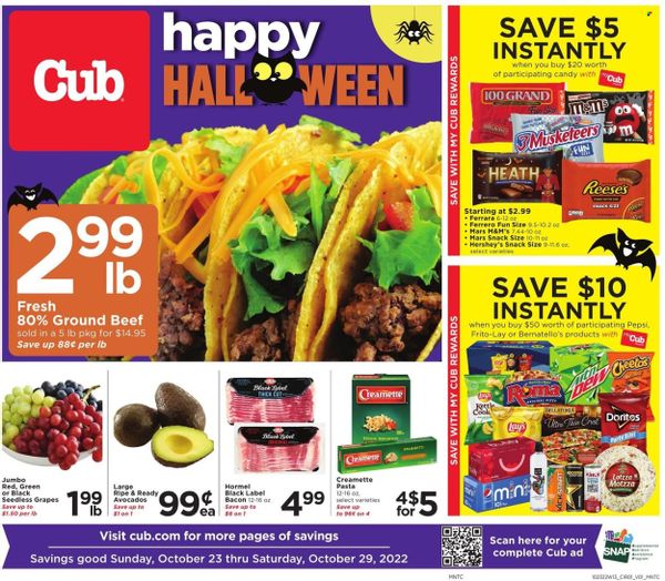 Cub Foods (MN) Weekly Ad Flyer Specials October 23 to October 29, 2022
