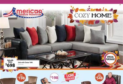 American Furniture Warehouse (AZ, CO, TX) Weekly Ad Flyer Specials October 23 to October 29, 2022