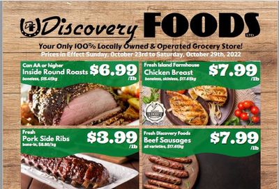 Discovery Foods Flyer October 23 to 29