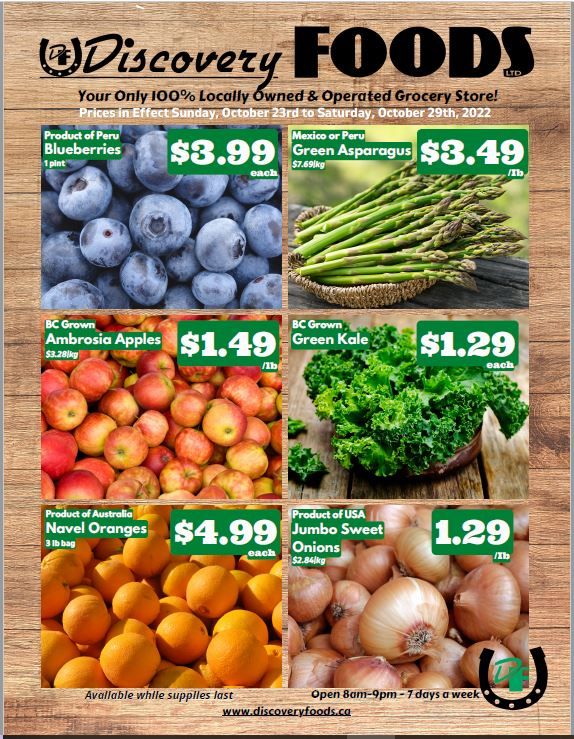Discovery Foods Flyer October 23 to 29