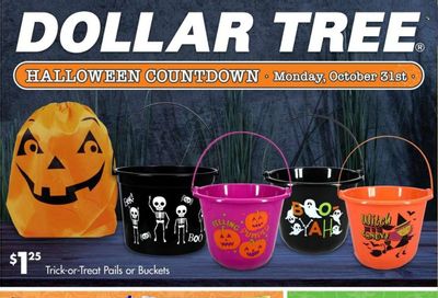 Dollar Tree Weekly Ad Flyer Specials October 23 to October 31, 2022
