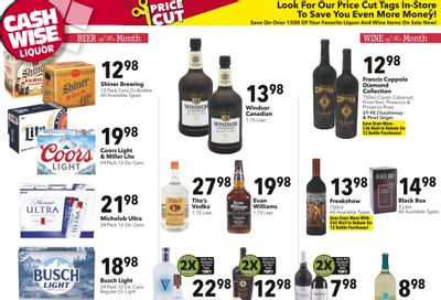 Cash Wise Liquor Only (MN) Weekly Ad Flyer Specials October 23 to October 29, 2022