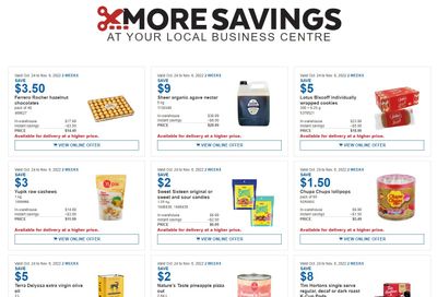 Costco Business Centre Instant Savings Flyer October 24 to November 6