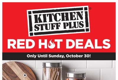 Kitchen Stuff Plus Red Hot Deals Flyer October 24 to 30