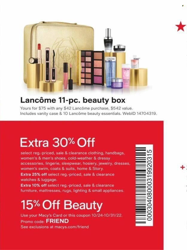 Macy's Weekly Ad Flyer Specials October 24 to October 31, 2022