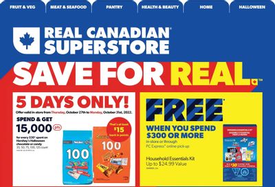 Real Canadian Superstore (West) Flyer October 27 to November 2