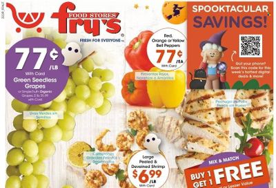 Fry’s (AZ) Weekly Ad Flyer Specials October 26 to November 1, 2022