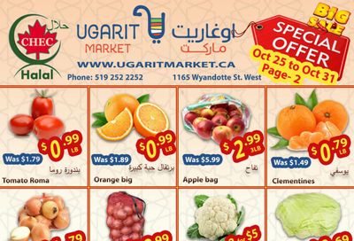 Ugarit Market Flyer October 25 to 31