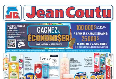 Jean Coutu (QC) Flyer October 27 to November 2