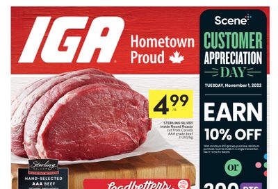 IGA (AB) Flyer October 27 to November 2