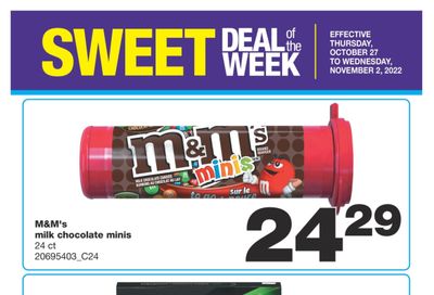 Wholesale Club Sweet Deal of the Week Flyer October 27 to November 2