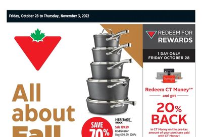 Canadian Tire (ON) Flyer October 28 to November 3