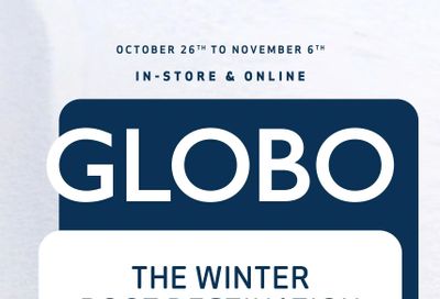 Globo Shoes Flyer October 26 to November 6