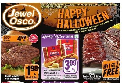 Jewel Osco (IN) Weekly Ad Flyer Specials October 26 to November 1, 2022