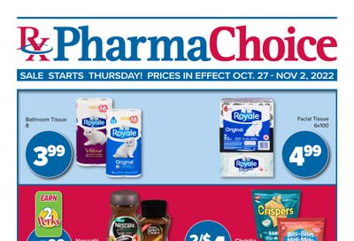 PharmaChoice (BC, AB, SK & MB) Flyer October 27 to November 2