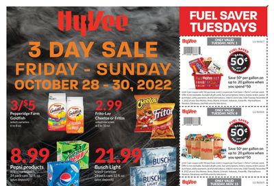 Hy-Vee (IA, IL, KS, MO) Weekly Ad Flyer Specials October 26 to November 22, 2022