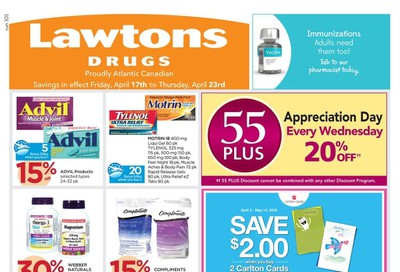 Lawtons Drugs Flyer April 17 to 23