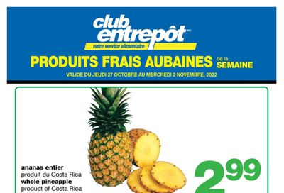 Wholesale Club (QC) Fresh Deals of the Week Flyer October 27 to November 2