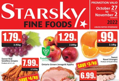 Starsky Foods Flyer October 27 to November 2