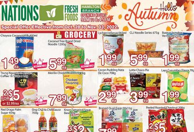 Nations Fresh Foods (Hamilton) Flyer October 28 to November 3