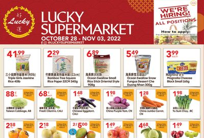 Lucky Supermarket (Calgary) Flyer October 28 to November 3