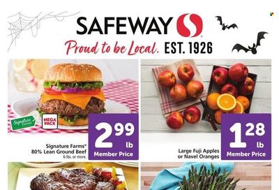 Safeway (CA, HI, OR, WA) Weekly Ad Flyer Specials October 26 to November 1, 2022