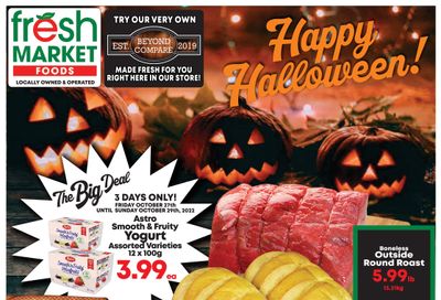Fresh Market Foods Flyer October 28 to November 3