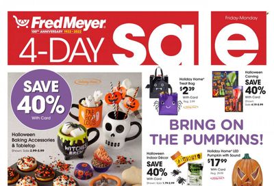 Fred Meyer Weekly Ad Flyer Specials October 28 to October 31, 2022